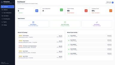 JagaData - PII Detection Engine